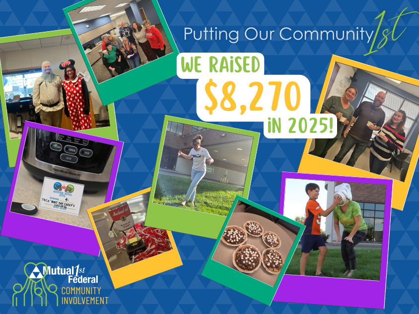 we raised over $8,270 for charities in 2025
